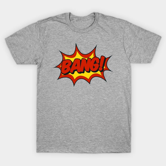 Bang! Comic Effect T-Shirt by powniels